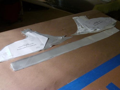 Fiberglass Plies Cut