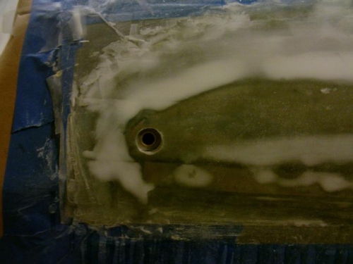 Holes Drilled & Canopy Bolts Removed