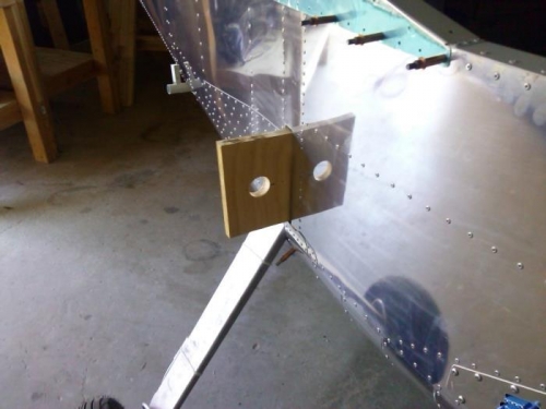 False Spar on Exterior