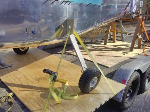 Main Gear Tie Down at False Spar