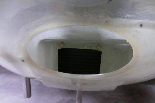 Oil Cooler Bolted In