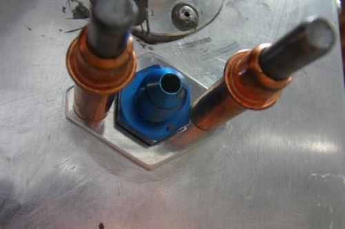 Bracket Fitted & Clecoed