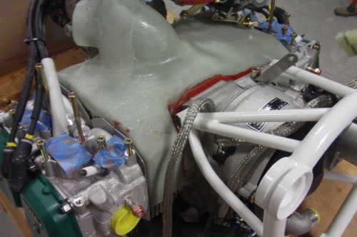 Cooling Shroud Installed