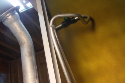 Aft Side of Vent Tube