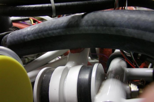 Radiator Hose Contact Area