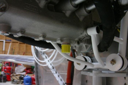 Straight Adapter Installed