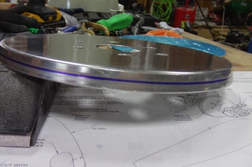 Centerline on Spinner Plate