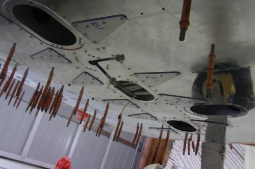 Skin Riveted to Center Section