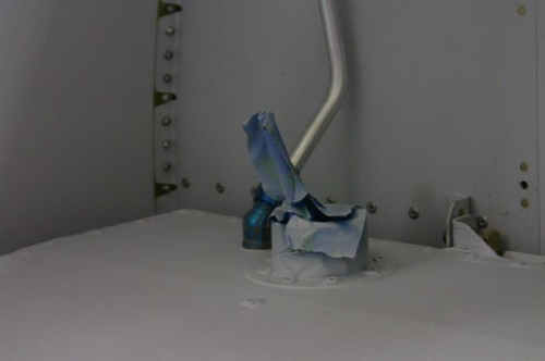 Fuel Vent Line Connected