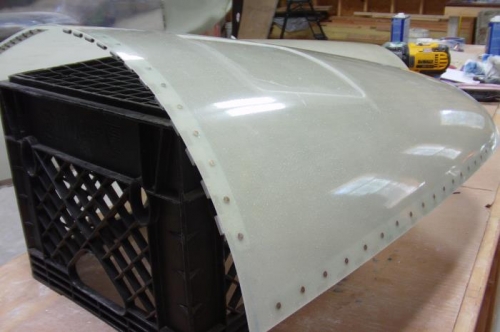 Top Cowl Hinges Installed