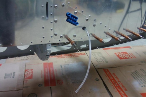 Tubing at Wing Connector