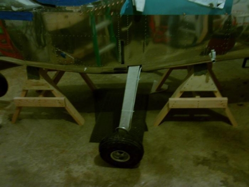 Aircraft on Maintenance Stands