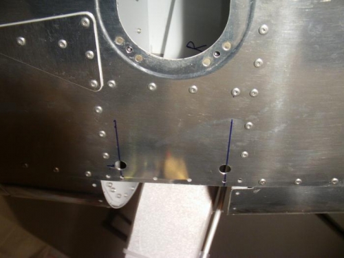 Holes in Bottom Skin