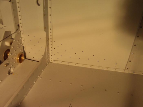Drilled Holes (RH Baggage)