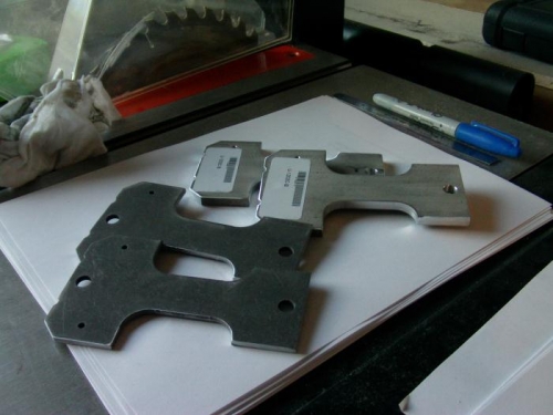 Doublers and Wear Plates Deburred