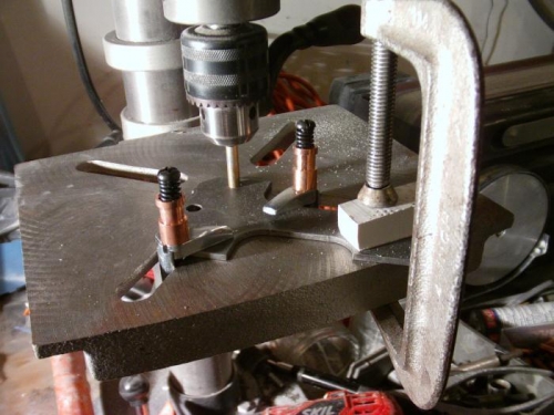 Drill Bit Centering Hole