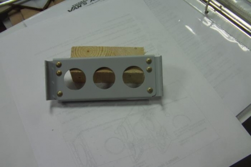 Angles Riveted to Bracket