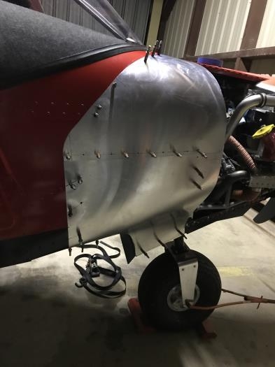 connects to belly pan