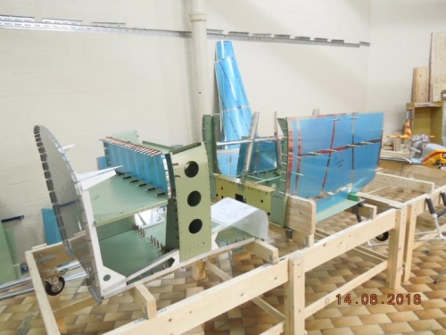 Starting to join FWD and Mid Fuselage