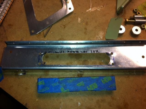 Slot made for rear throttle quadrant bezel