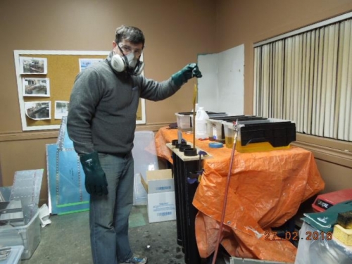 I am dipping long parts in Alodine