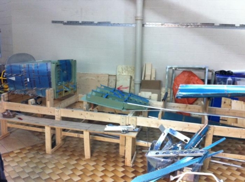 Well, that is somewhat demotivating to disassemble the fuselage