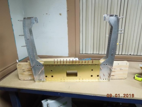 Proud of my fake wing spar installed in Center Section