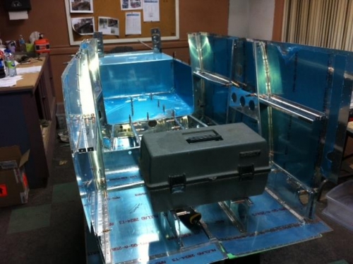 Starting to look like an aircraft cabin