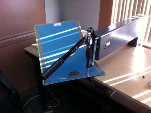 Dimpling the F873A-1 skin