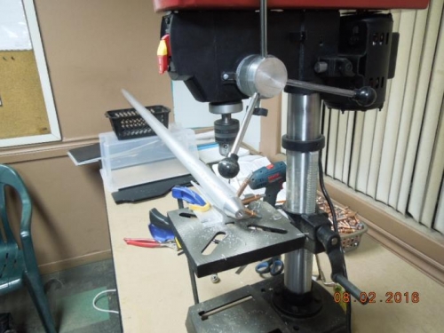 Drilling holes in F841 and VA101 pushrod assy