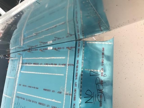 Left trailing edge with trimed wing root fairing