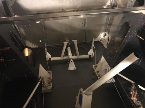 Forward Rudder Peddel Controls