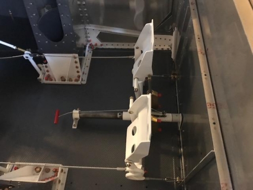 Side view on pedal angle