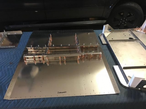 Forward floor assembly