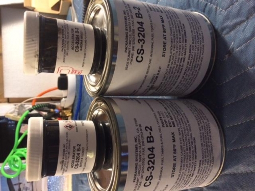 sealant, with the newest order on the left side