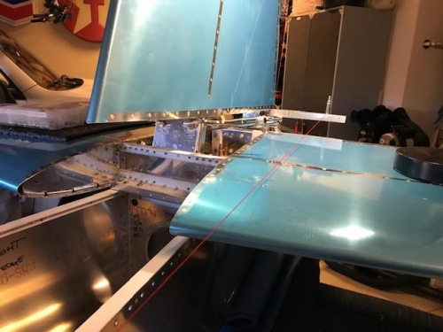 String lines to angle to center the stabilizer