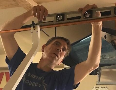 Right gear leg 5' extension of copper tubing