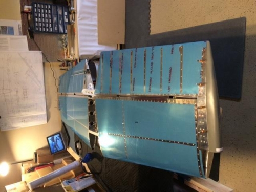 side view of assembly