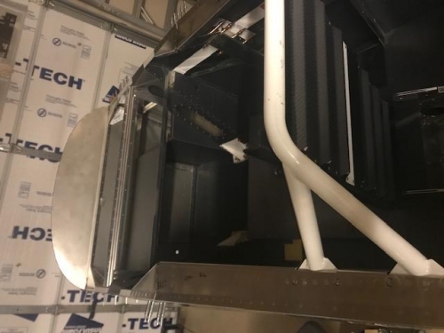 looking at the forward gearbox area