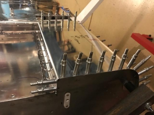 view of the firewall and forward skin