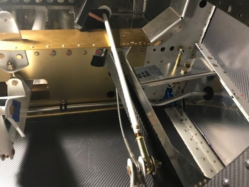 line to the left fuel tank