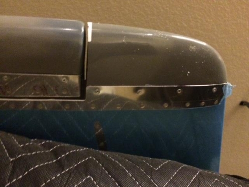 Fiberglass tip for Vertical Stabilizer