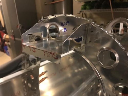 MU 11 magnometer bracket on 809 bulkhead