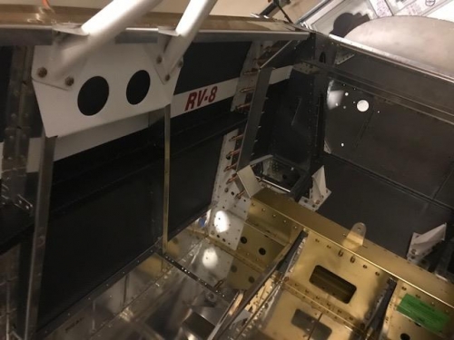 White graphite vinyl wrap on the web member