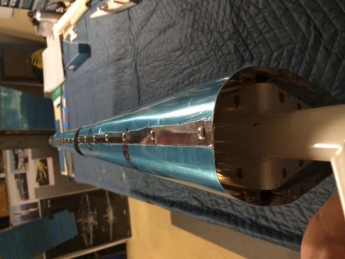 Leading edge of elevator