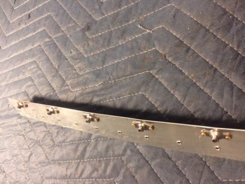 Nutplates riveted to joint plate