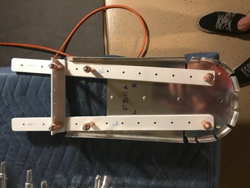 811 Bulkhead, riveted attachments between two pieces