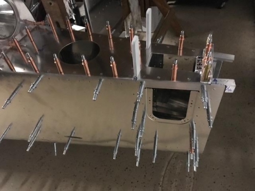 Rear deck with counterstop