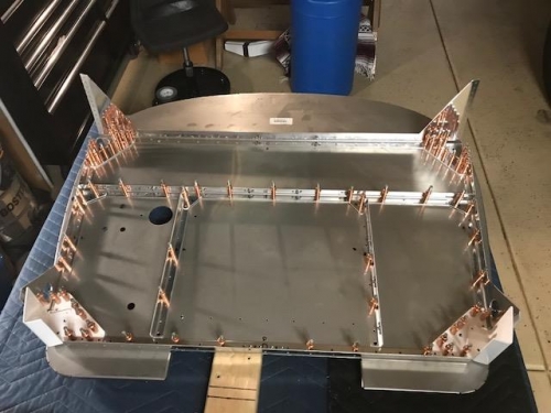 Structure on aft firewall