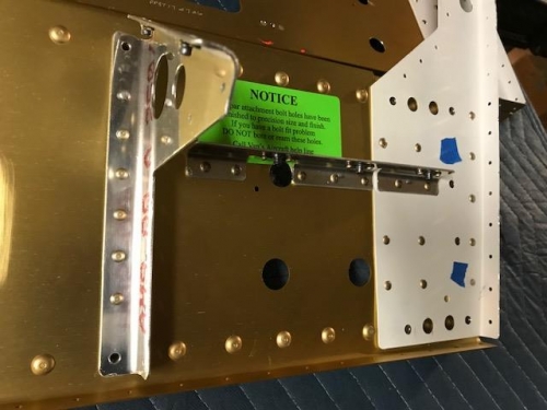 Aft Bulkhead with seat brackets